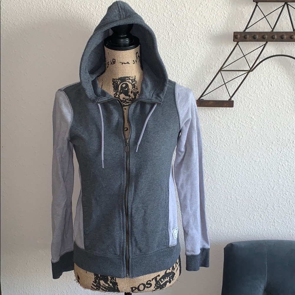 Nike 2 toned grey hoodie